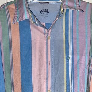 IZOD Long Sleeve Collared Shirt (Saltwater Ed.)
